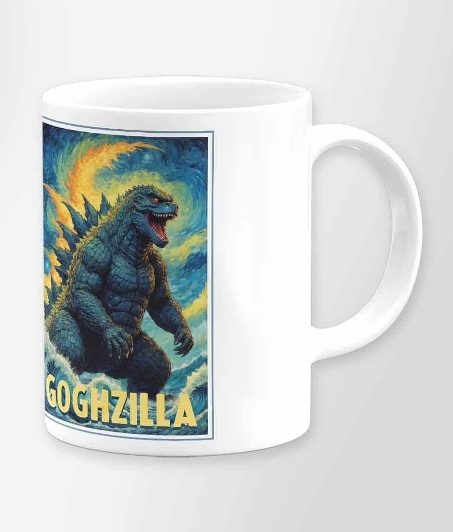 Goghzilla taza
