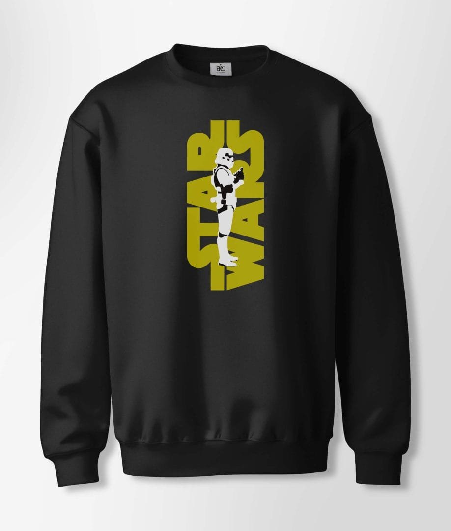 Star Wars yellow sudadera