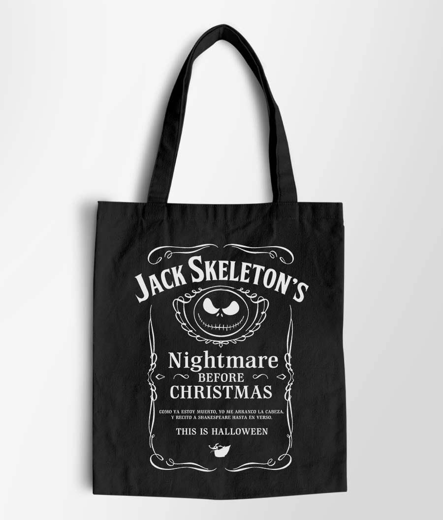 Jack Skeleton's totebag
