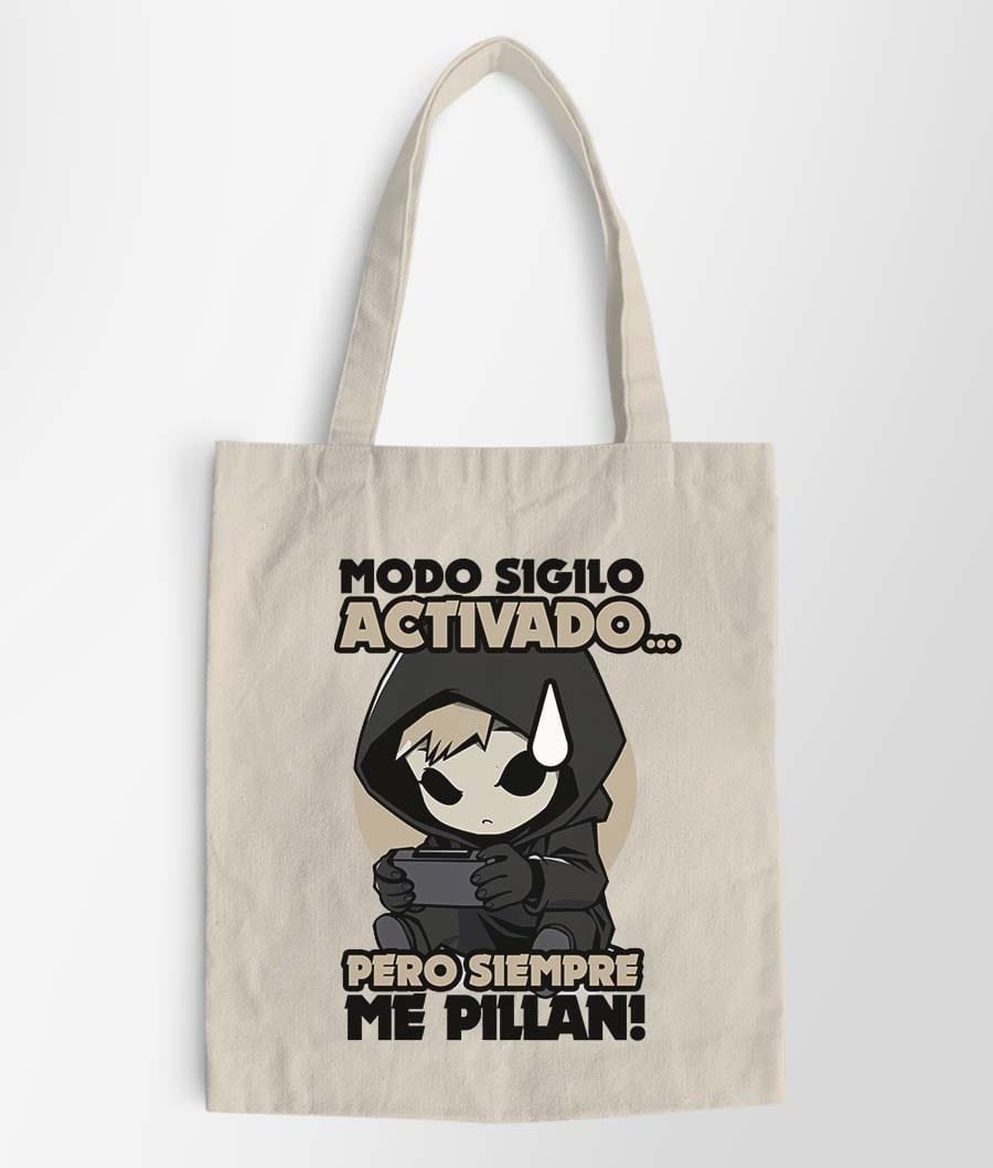 Modo Sigilo totebag