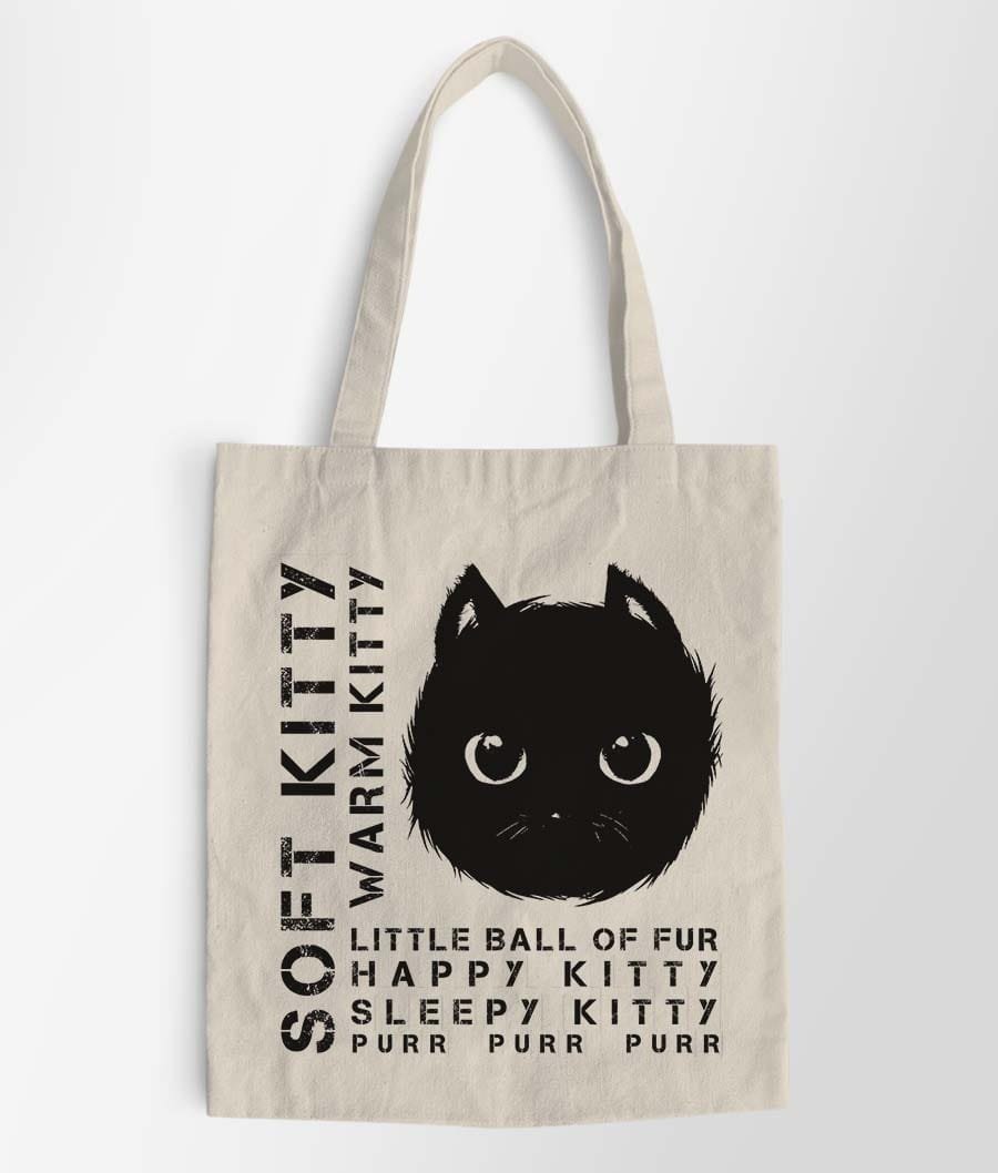 Soft Kitty totebag