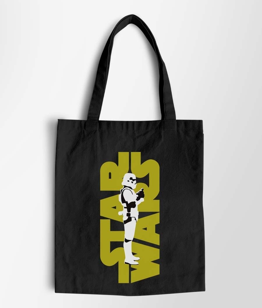 Star Wars yellow totebag